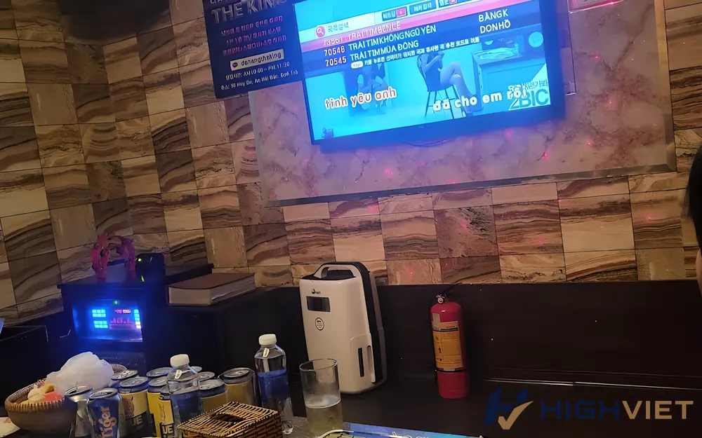 가라오케 내부 모습