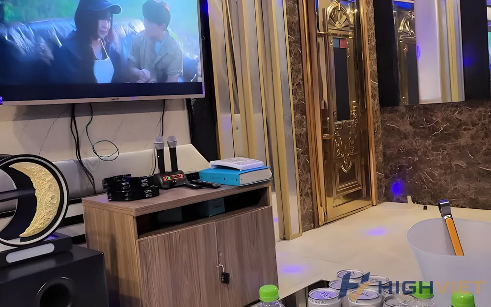 KTV 방 내부 모습