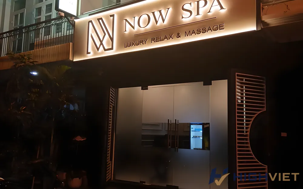나우 스파 입구